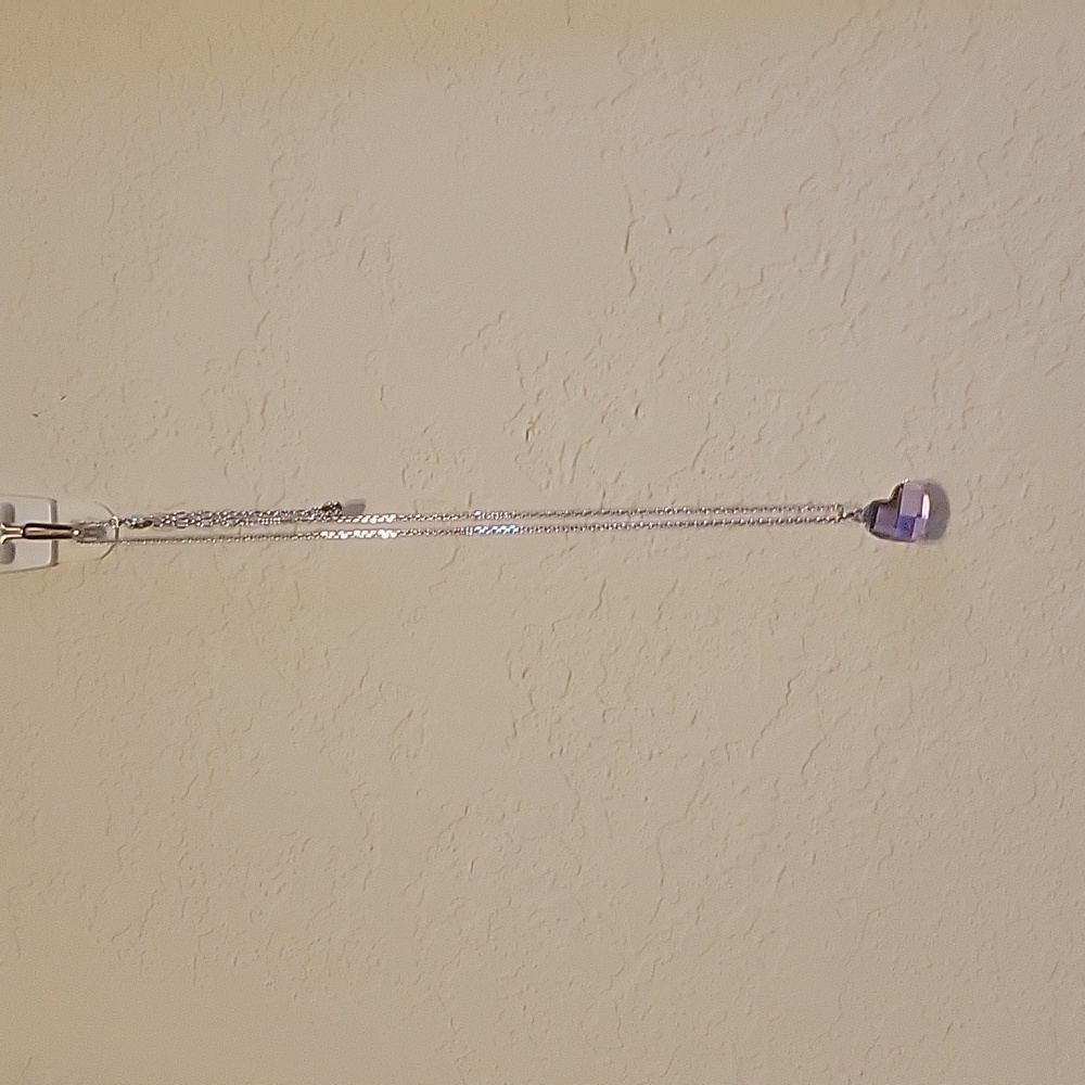 Swarovski crystal heart necklace